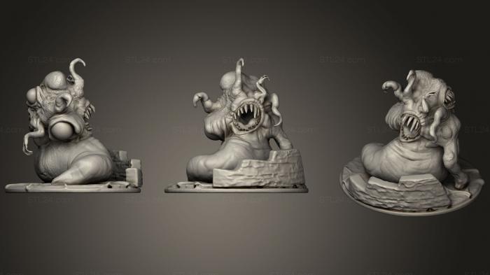 Figurines simple (Lovecraft Cousin, STKPR_0817) 3D models for cnc